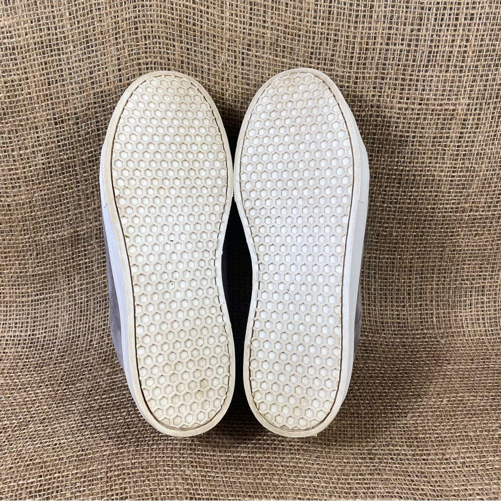 🛑SOLD🛑 Sam Edelman Sneakers Fur Gray Leya Pom Pom Women’s size 9 M - Picture 8 of 9